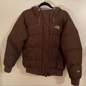 Down Feather North Face Winter Coat